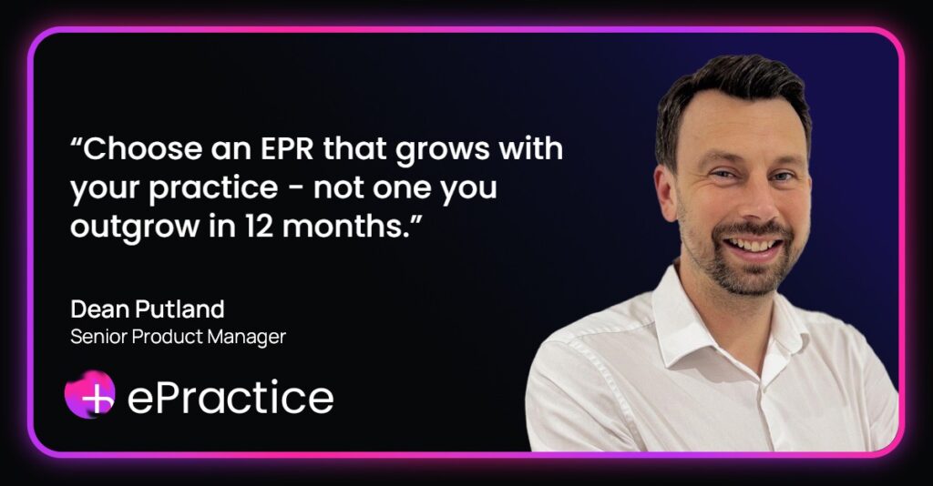 How to choose the best EPR software for a growing private practice.