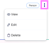 View or edit contact